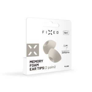 FIXED memory foam Plugs for Apple Airpods Pro, 2sets, size M