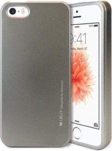 iPhone 5 / 5S / SE TPU case I Jelly Metallic