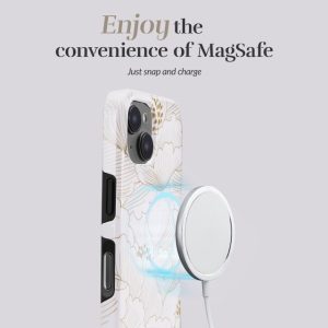 MIO White Roses Magsafe Compatible for iPhone 16 Pro Max