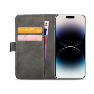 Mobilize Classic Gelly Wallet Book Case Apple iPhone 14 Pro Max Black