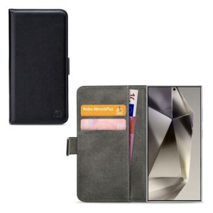 Mobilize Classic Gelly Wallet Book Case Samsung Galaxy S24 Ultra 5G Black