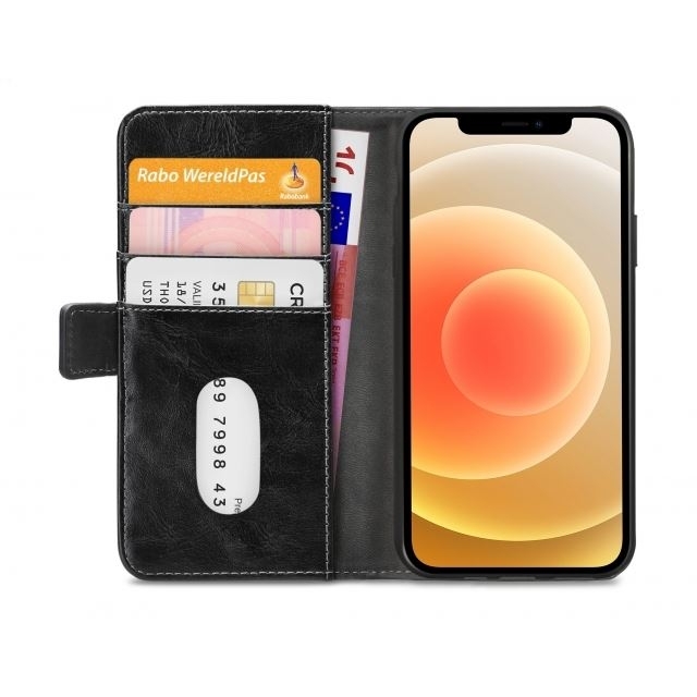Mobilize Elite Gelly Wallet Book Case Apple iPhone 12/12 Pro Black
