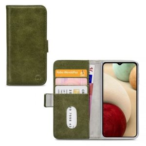 Mobilize Elite Gelly Wallet Book Case Samsung Galaxy A12 Green