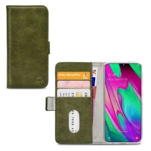 Mobilize Elite Gelly Wallet Book Case Samsung Galaxy A40 Green