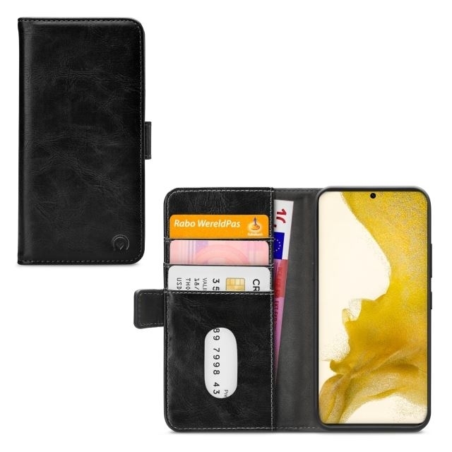 Mobilize Elite Gelly Wallet Book Case Samsung Galaxy S22 5G Black