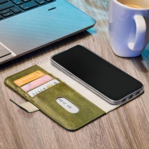 Mobilize Elite Gelly Wallet Book Case Samsung Galaxy S22+ 5G Green