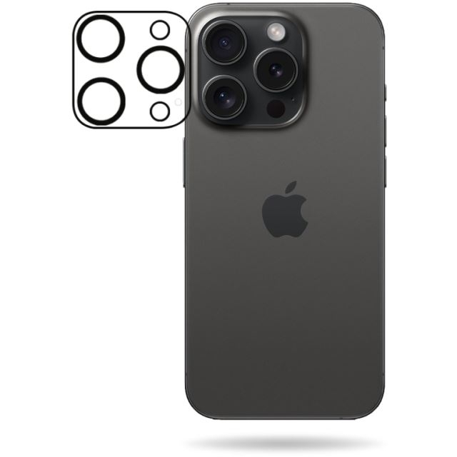 Mobilize Glass Screen Protector for Camera Apple iPhone 15 Pro/Pro Max