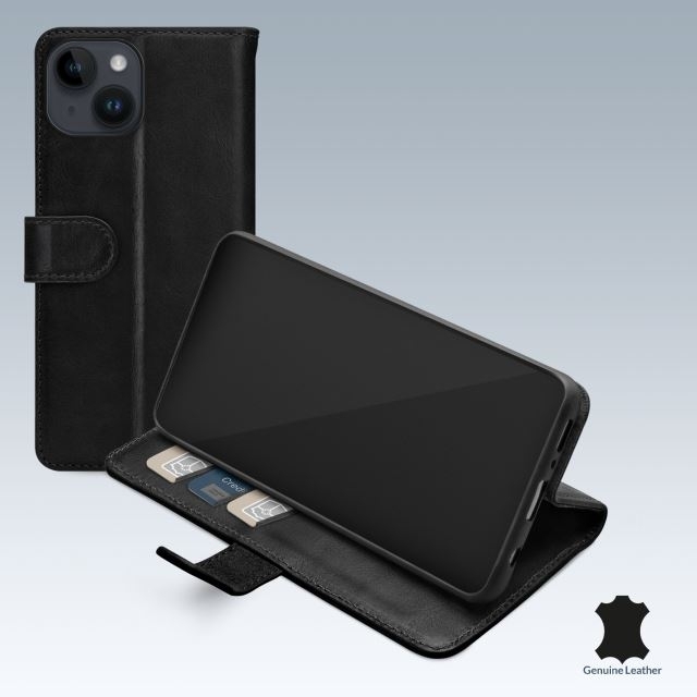 Mobilize Leather Wallet Apple iPhone 13/14 Black