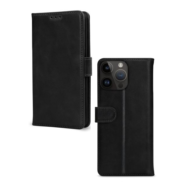 Mobilize Premium Gelly Wallet Book Case Apple iPhone 14 Pro Max Black
