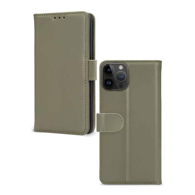 Mobilize Premium Gelly Wallet Book Case Apple iPhone 14 Pro Max Green