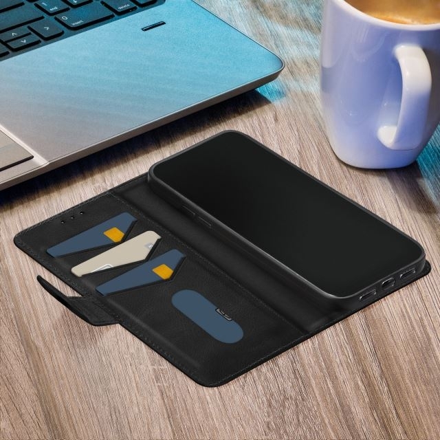 Mobilize Premium Gelly Wallet Book Case Apple iPhone 15 Black