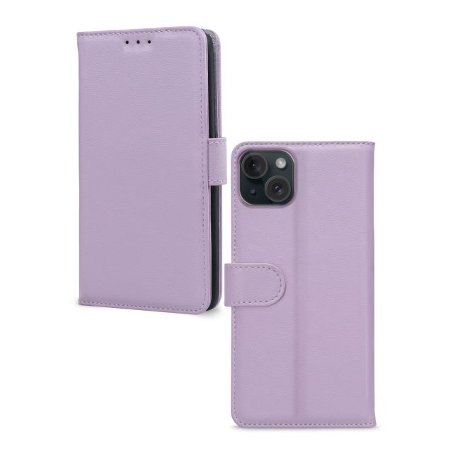 Mobilize Premium Gelly Wallet Book Case Apple iPhone 15 Purple