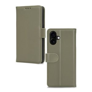 Mobilize Premium Gelly Wallet Book Case Apple iPhone 16 Plus Green