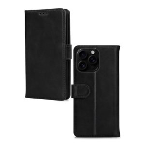 Mobilize Premium Gelly Wallet Book Case Apple iPhone 16 Pro Max Black