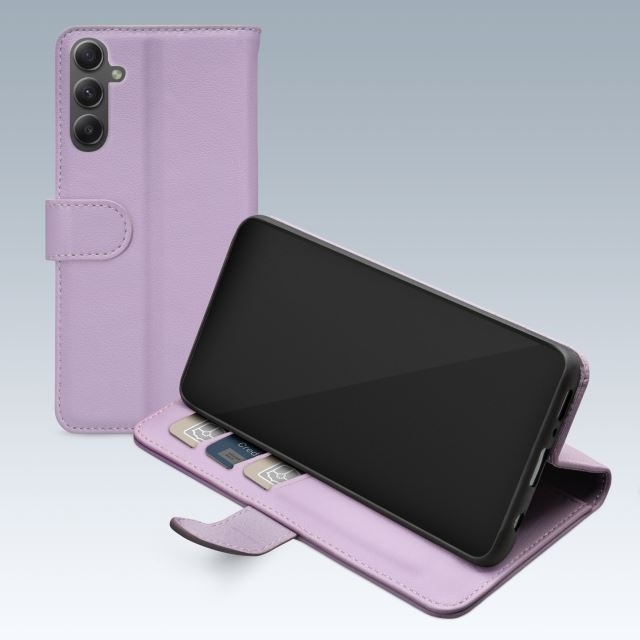 Mobilize Premium Gelly Wallet Book Case Samsung Galaxy A34 5G Purple