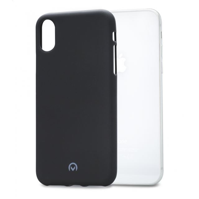 Mobilize Rubber Gelly Case Apple iPhone X/Xs Matt Black