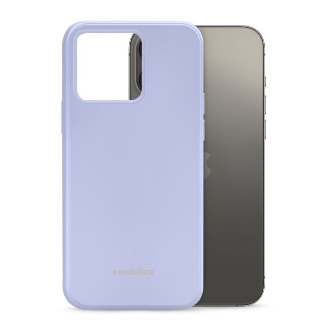 Mobilize Rubber Gelly Case for Apple iPhone 13 Pro Max Pastel Purple