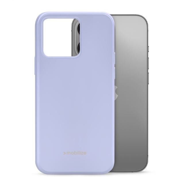 Mobilize Rubber Gelly Case for Apple iPhone 13 Pro Pastel Purple