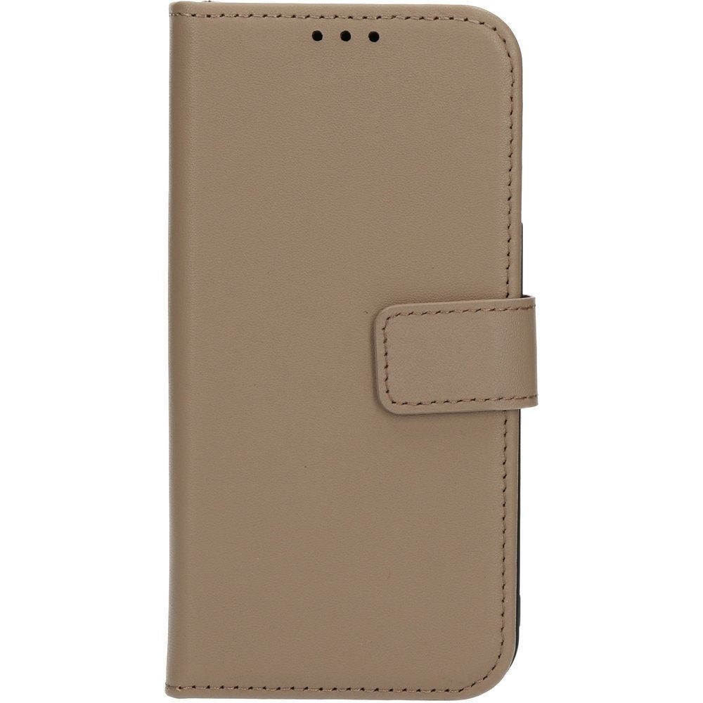 Mobiparts Leather 2 in 1 Wallet Case Apple iPhone 14 Taupe