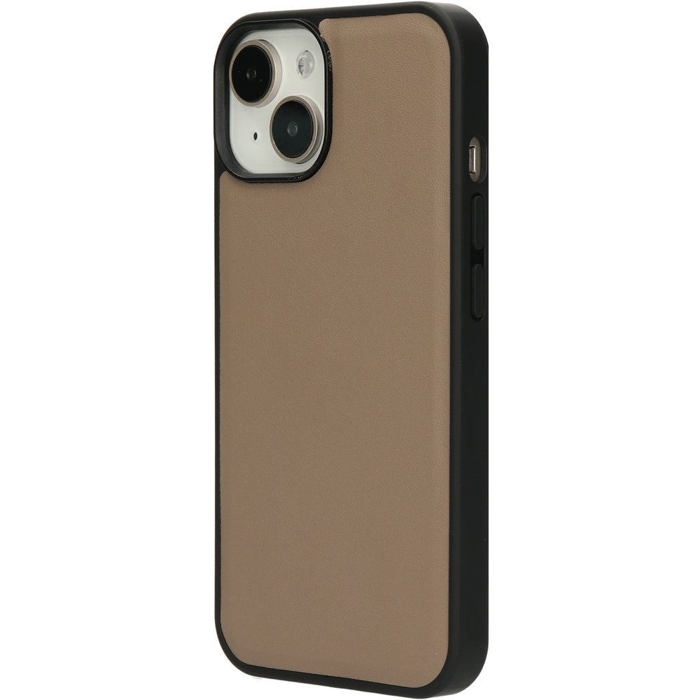 Mobiparts Leather 2 in 1 Wallet Case Apple iPhone 14 Taupe