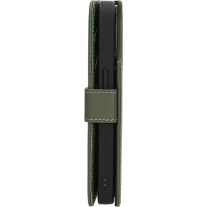 Mobiparts Leather 2 in 1 Wallet Case Apple iPhone 15 Pro Green