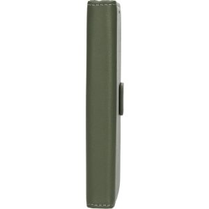 Mobiparts Leather 2 in 1 Wallet Case Apple iPhone 15 Pro Green