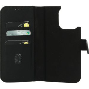 Mobiparts Leather 2 in 1 Wallet Case Apple iPhone 15 Pro Max Black