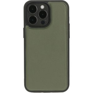 Mobiparts Leather 2 in 1 Wallet Case Apple iPhone 15 Pro Max Green