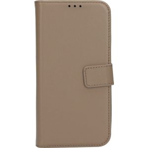 Mobiparts Leather 2 in 1 Wallet Case Apple iPhone 15 Pro Max Taupe