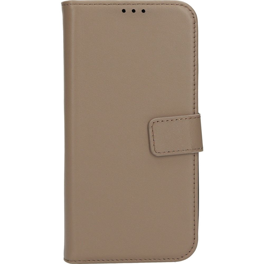 Mobiparts Leather 2 in 1 Wallet Case Apple iPhone 15 Pro Max Taupe