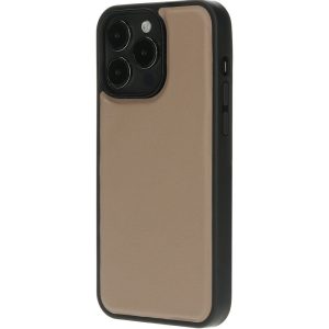 Mobiparts Leather 2 in 1 Wallet Case Apple iPhone 15 Pro Max Taupe