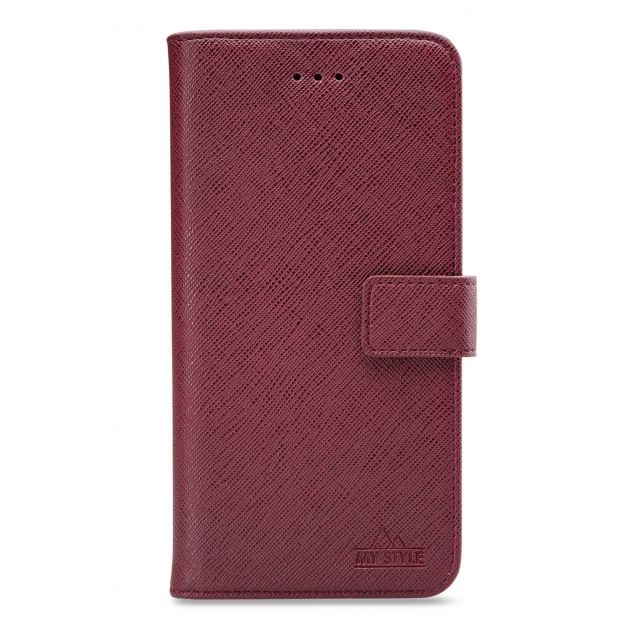 My Style Flex Wallet for Samsung Galaxy A20e Bordeaux
