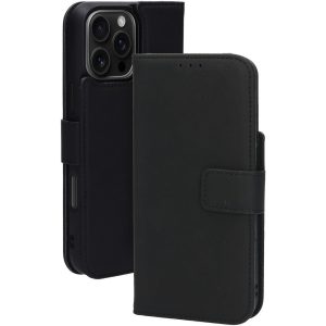 Mobiparts Leather 2 in 1 Wallet Case Apple iPhone 16 Pro Max Black