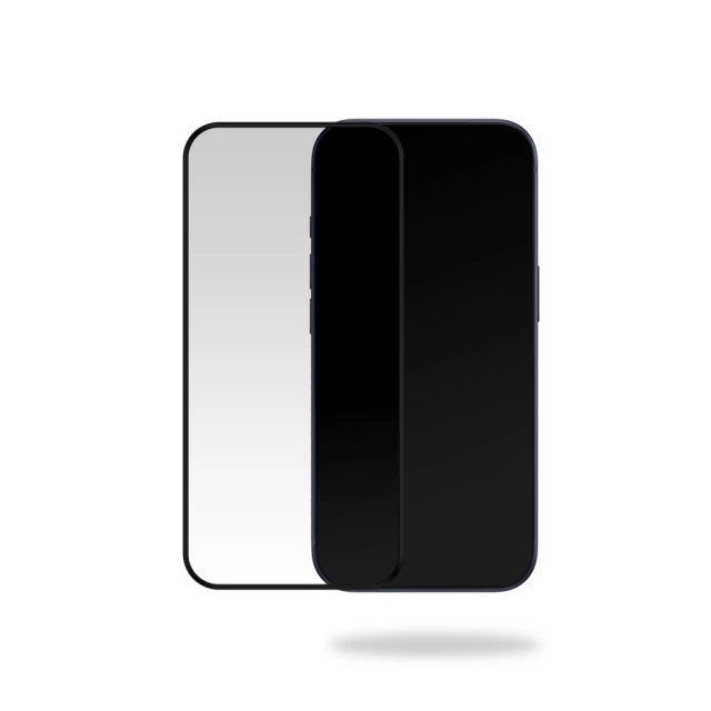 Mobilize Glass Screen Protector - Black Frame - Apple iPhone Air