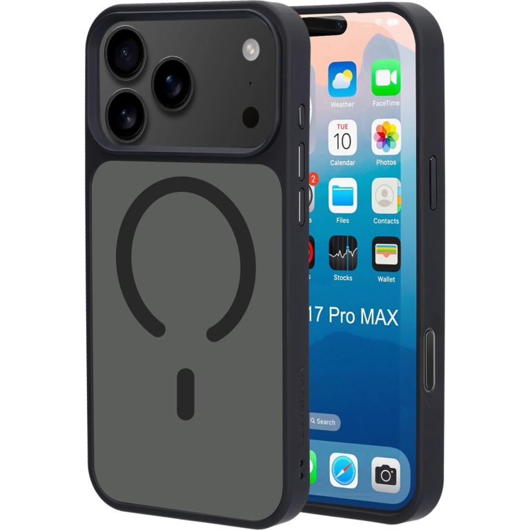 Mobiparts Hardcover Apple iPhone 17 Pro Max Satin Black (Magsafe Compatible)