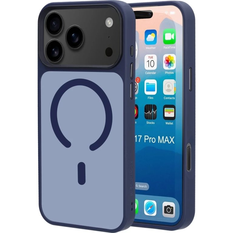 Mobiparts Hardcover Apple iPhone 17 Pro Max Satin Blue (Magsafe Compatible)