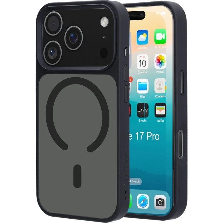 Mobiparts Hardcover Apple iPhone 17 Pro Satin Black (Magsafe Compatible)