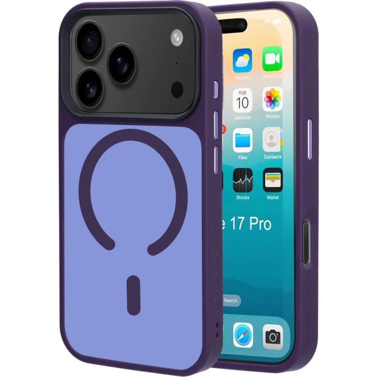 Mobiparts Hardcover Apple iPhone 17 Pro Satin Purple (Magsafe Compatible)