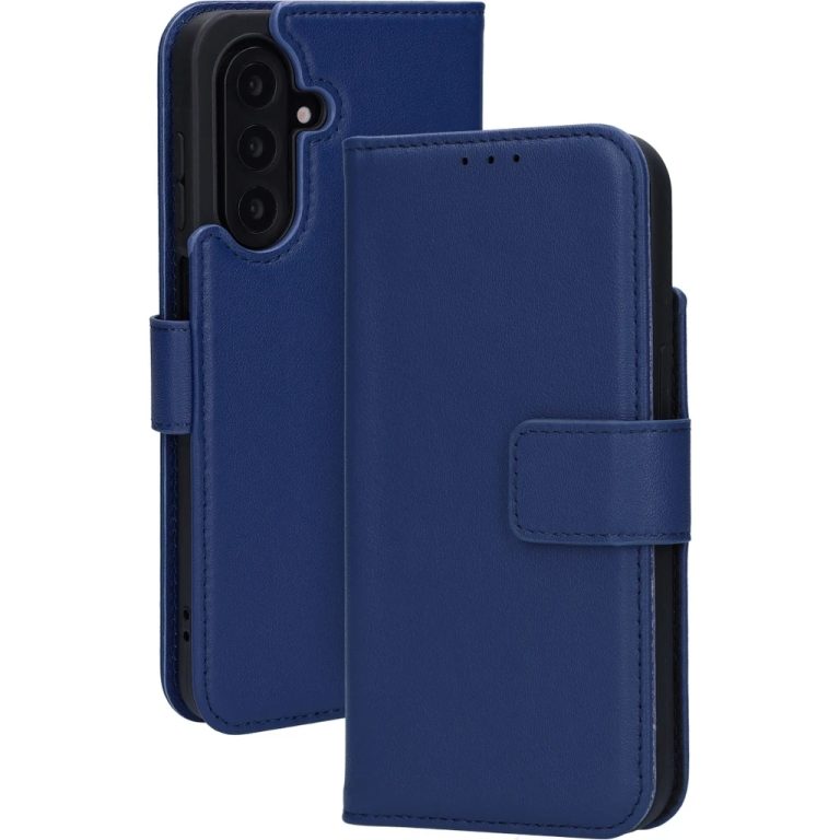 Mobiparts Leather Wallet Case Samsung Galaxy A17 Blue
