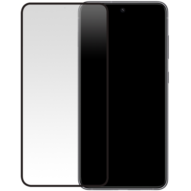 Mobilize Glass Screen Protector - Black Frame - Samsung Galaxy S21 FE 5G