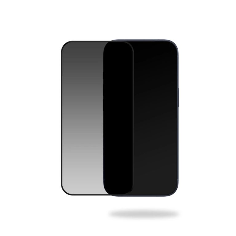 Mobilize Privacy Glass Screen Protector - Black Frame - for Apple iPhone 17 Pro