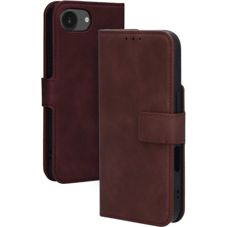 Mobiparts Classic Wallet Case Apple iPhone 16e Velvet Red (MagSafe Compatible)