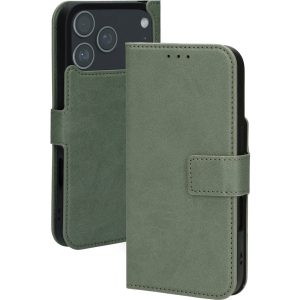Mobiparts Classic Wallet Case Apple iPhone 17 Pro Max Stone Green (MagSafe Compatible)