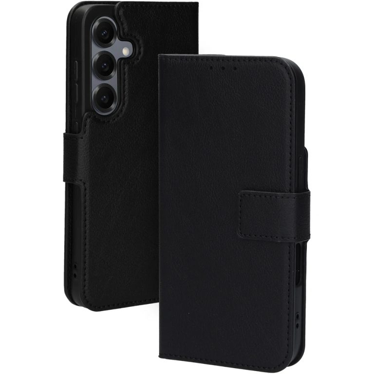 Mobiparts Classic Wallet Case Samsung Galaxy S25 Black (MagSafe Compatible)