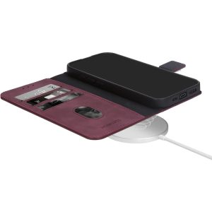 Mobiparts Classic Wallet Case Samsung Galaxy S26 Velvet Red (MagSafe Compatible)