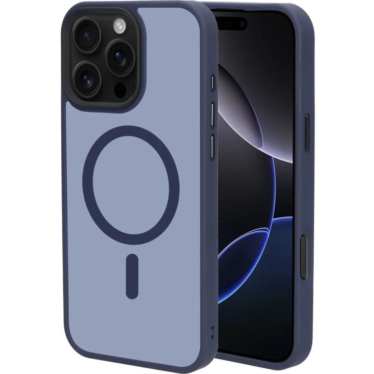 Mobiparts Hardcover Apple iPhone 16 Pro Max Satin Blue (Magsafe Compatible)