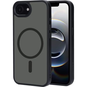 Mobiparts Hardcover Apple iPhone 16e Satin Black (Magsafe Compatible)