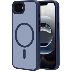 Mobiparts Hardcover Apple iPhone 16e Satin Blue (Magsafe Compatible)