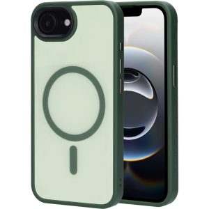 Mobiparts Hardcover Apple iPhone 16e Satin Green(Magsafe Compatible)