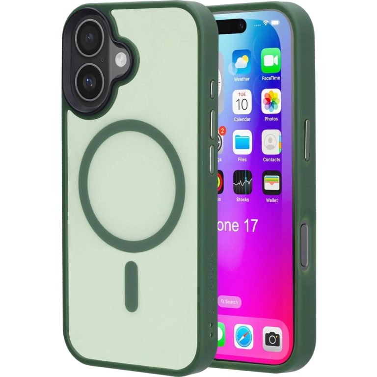 Mobiparts Hardcover Apple iPhone 17 Satin Green (Magsafe Compatible)